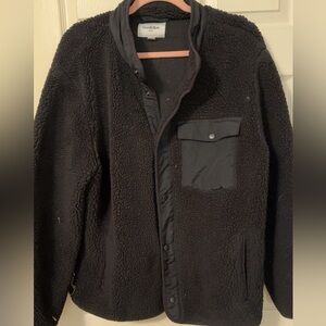 Goodfellow & Co Black Fleece Jacket